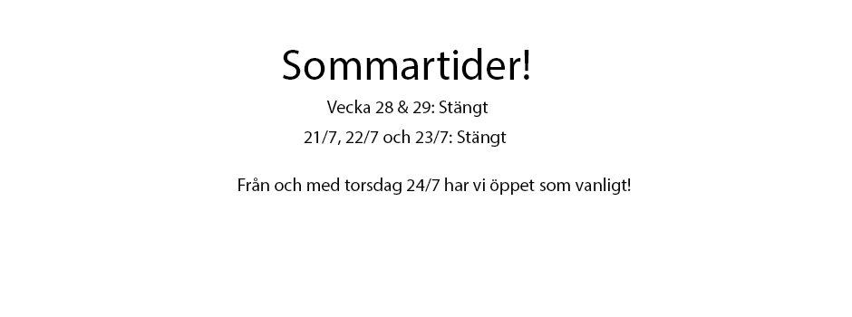 Semesterstängt 2025